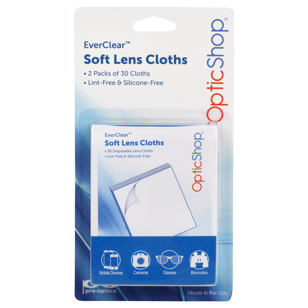 Optic Shop Ever-Clears™ Soft Lens Cloths (213)-Pro-Optics LLC