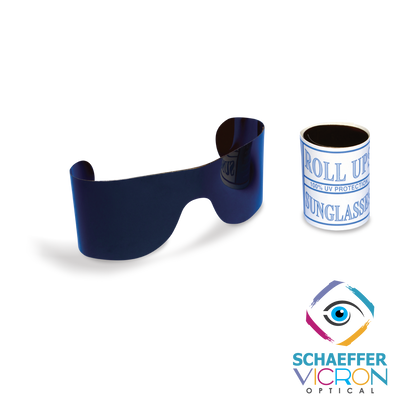 Pro-Optics Schaeffer Vicron Roll-Ups Post-Mydriatic Disposable Sunglasses, Gray (RL2)-Pro-Optics LLC