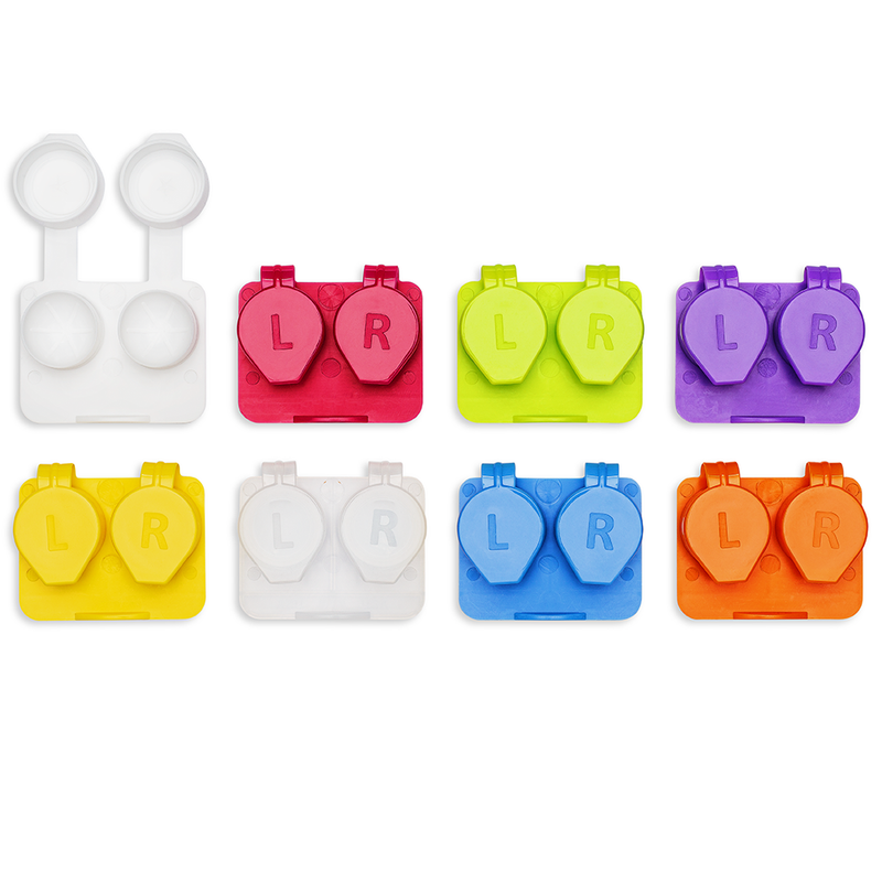 Pro-Optics Flip Top™ Flat Pack Contact Lens Cases (CL50)-Pro-Optics LLC