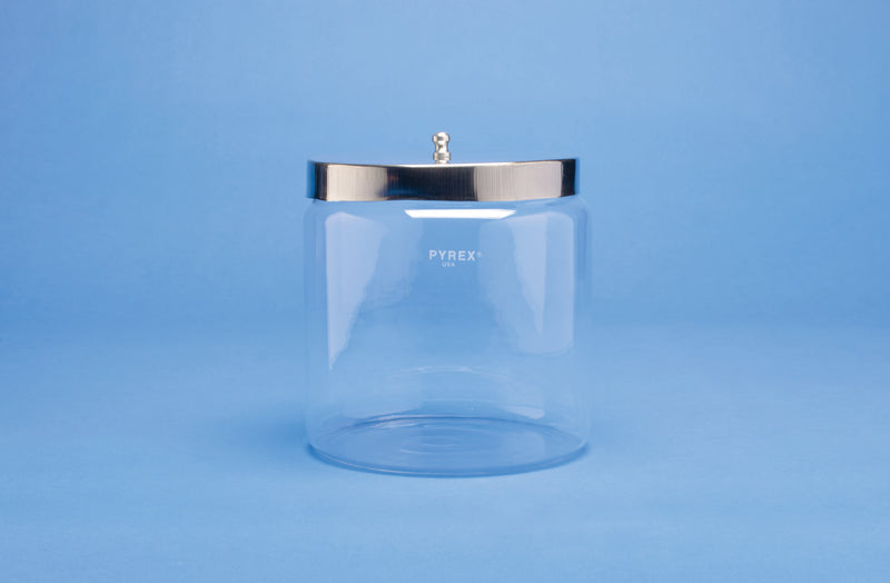 Glass Dispenser Jar - Unlabeled (G903463)-Pro-Optics LLC