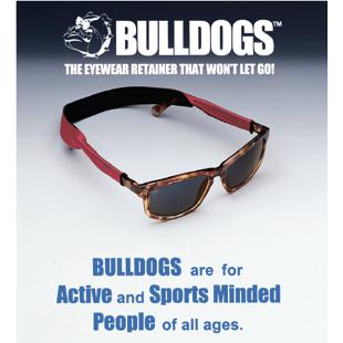 Bulldogs™ Sport Eyewear Retainer - Display Tube (T224-DZ)-Pro-Optics LLC