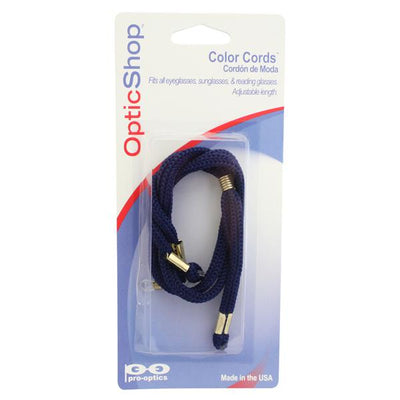 Optic Shop Color Cords™ Adjustable Eyewear Retainer Blister Pack (206-1)-Pro-Optics LLC