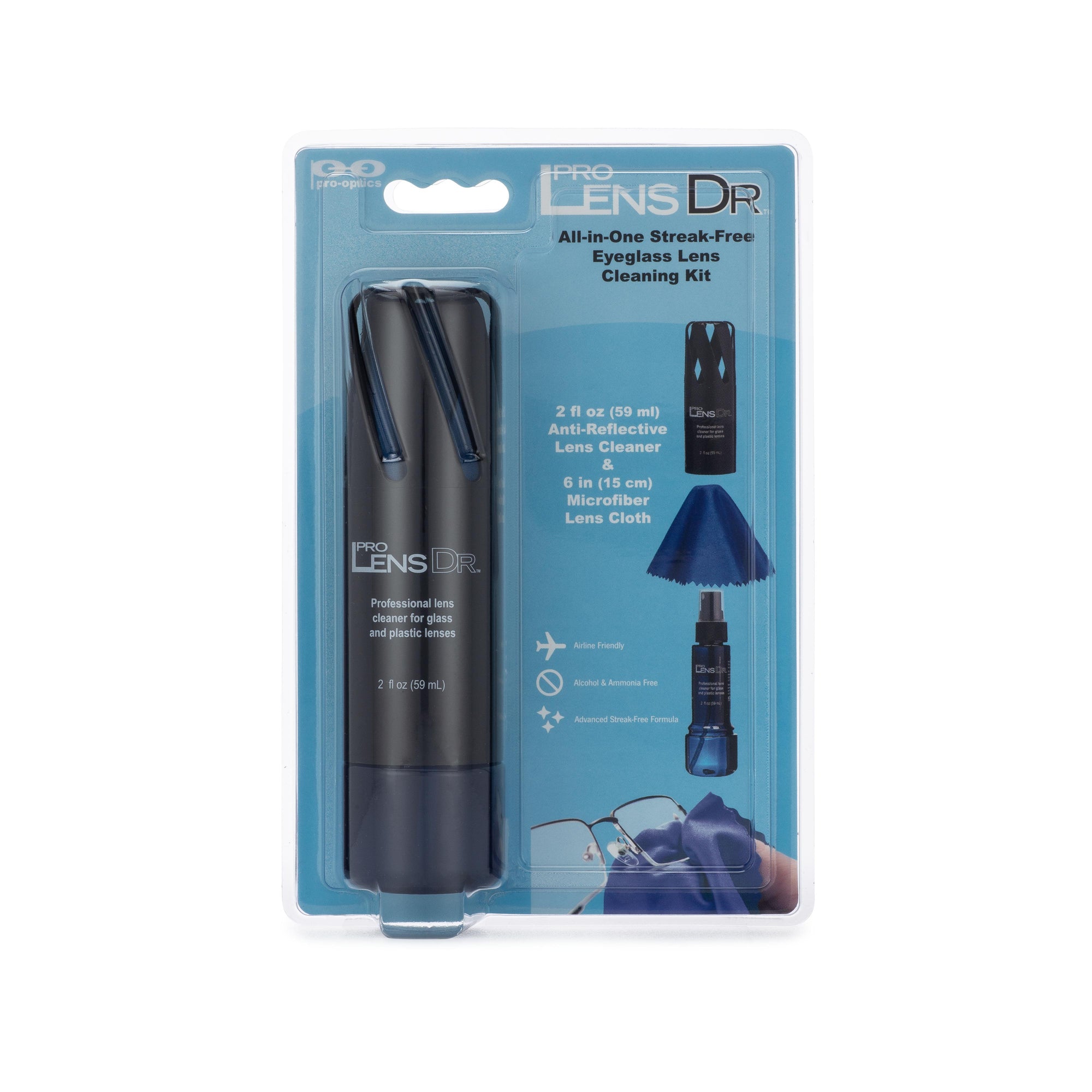 Optic Shop Pro-Lens Eyeglass Cleaning Kit (508-1) Pro