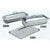 Stainless Steel Flat Instrument Tray (No Cover - G3261)-Pro-Optics LLC